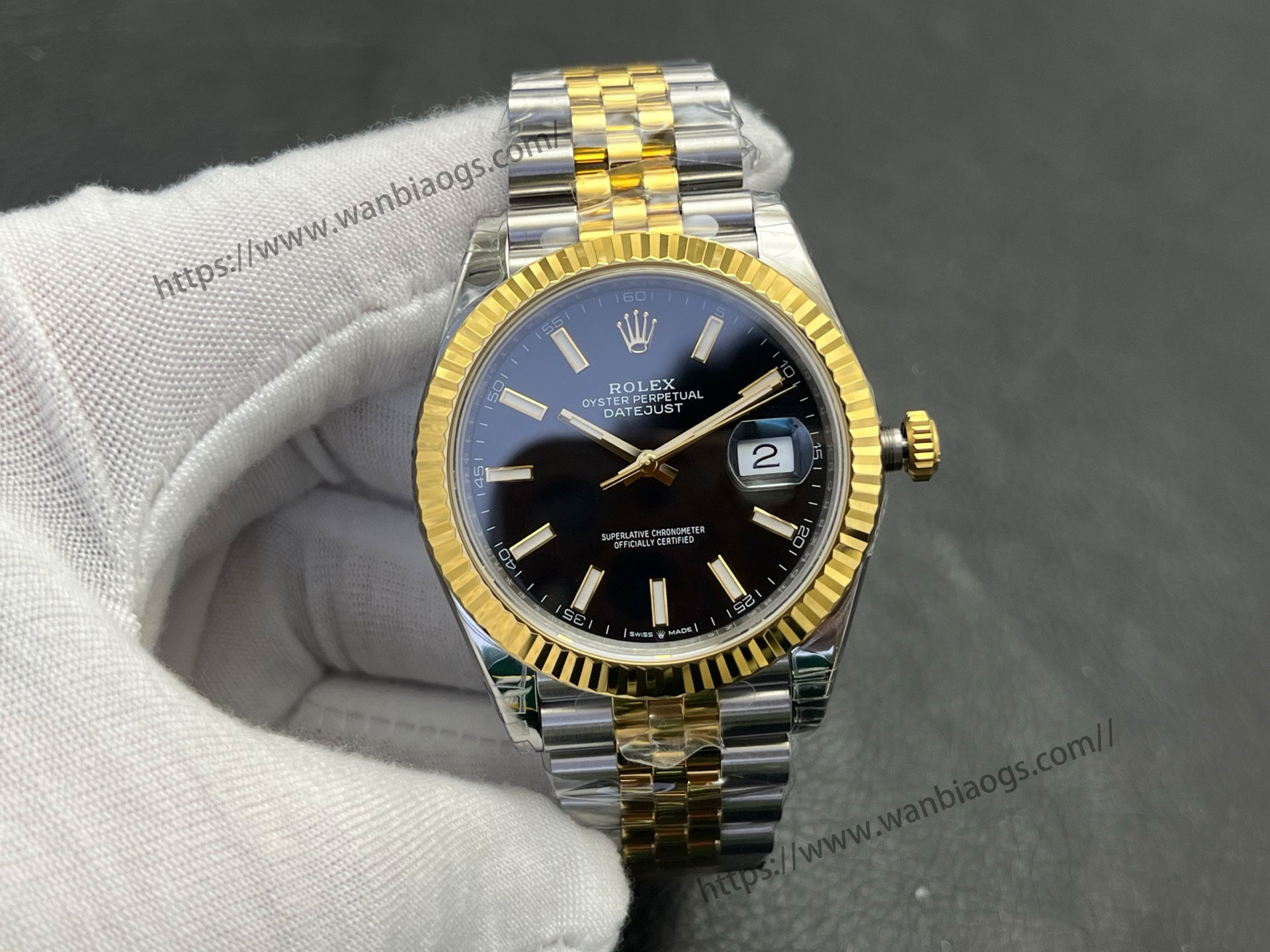 VS Factory 2025 usta işçiliğiyle: Rolex Datejust 41 MM serisi profesyonel seviye replika saat — 54. fotoğraf