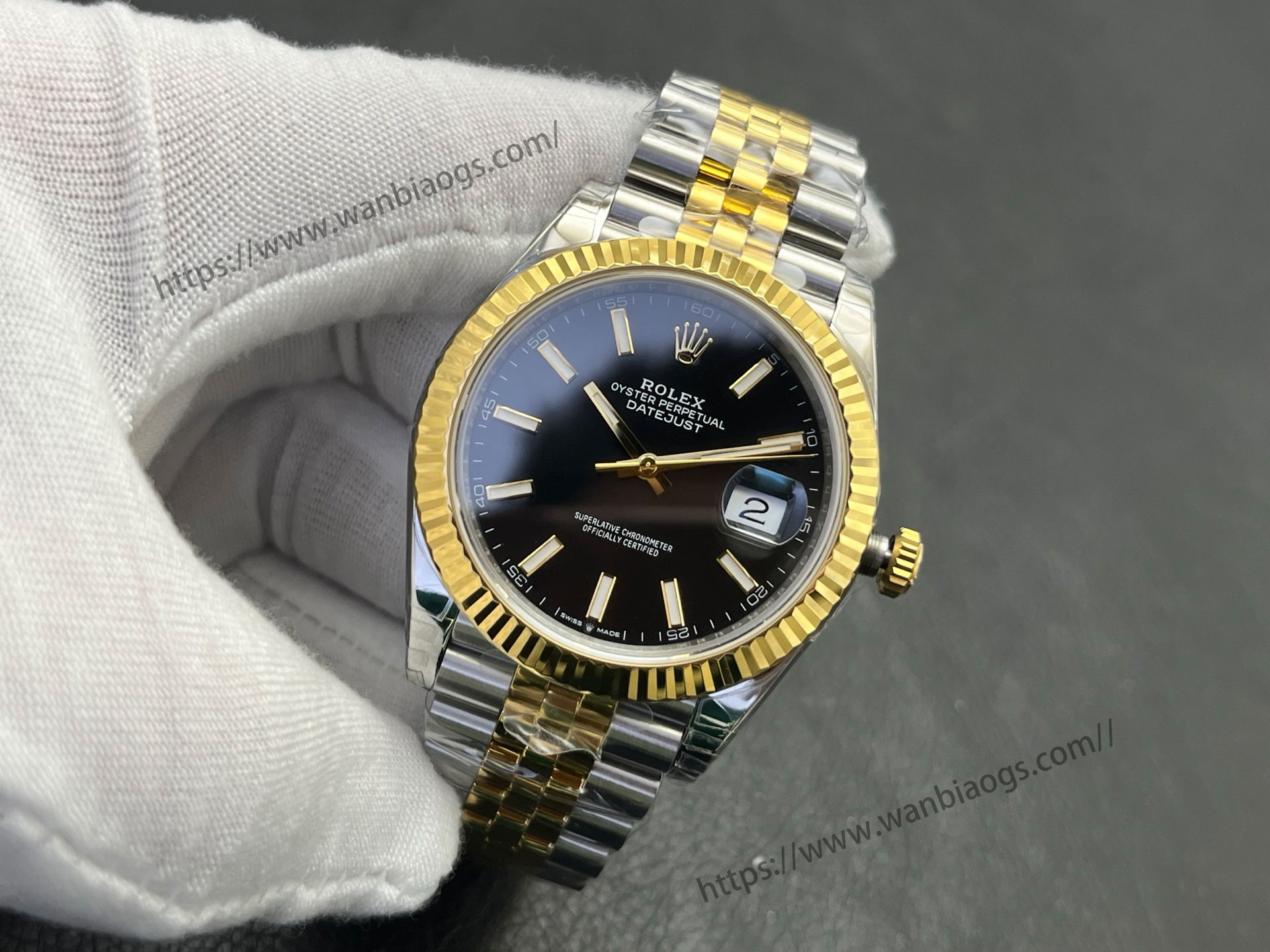 VS Factory 2025 usta işçiliğiyle: Rolex Datejust 41 MM serisi profesyonel seviye replika saat — 57. fotoğraf