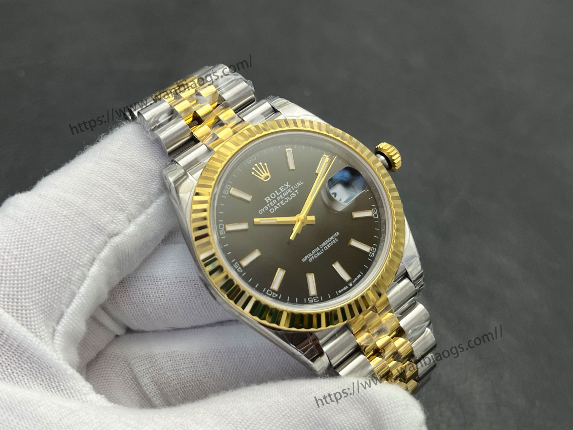 VS Factory 2025 usta işçiliğiyle: Rolex Datejust 41 MM serisi profesyonel seviye replika saat — 58. fotoğraf