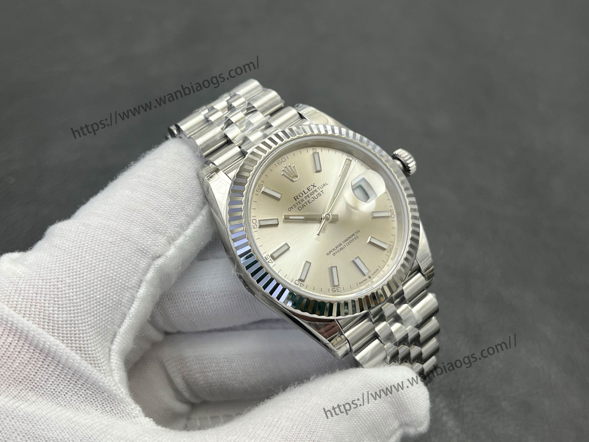 VS Factory 2025 usta işçiliğiyle: Rolex Datejust 41 MM serisi profesyonel seviye replika saat — 75. fotoğraf