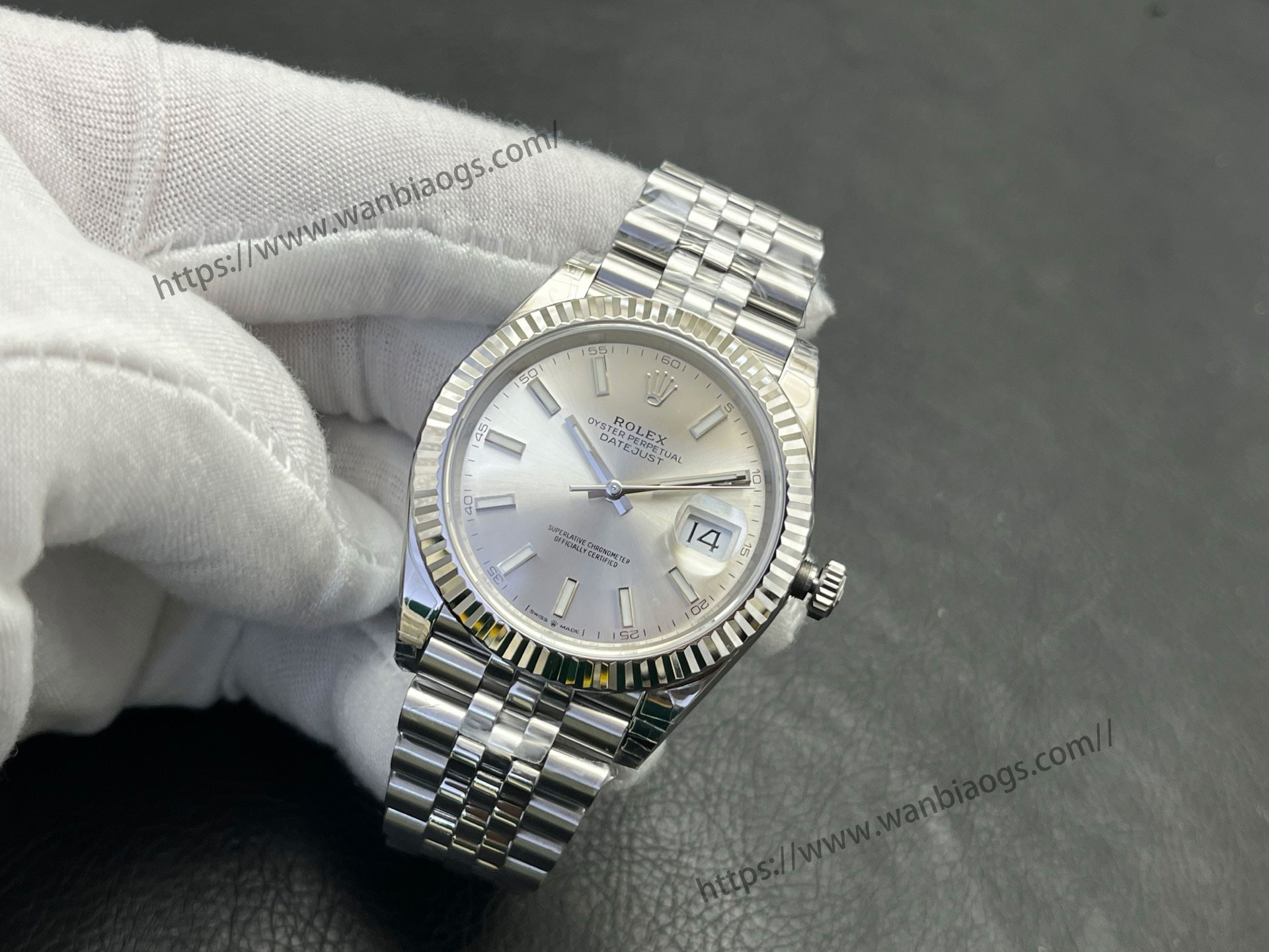 VS Factory 2025 usta işçiliğiyle: Rolex Datejust 41 MM serisi profesyonel seviye replika saat — 76. fotoğraf