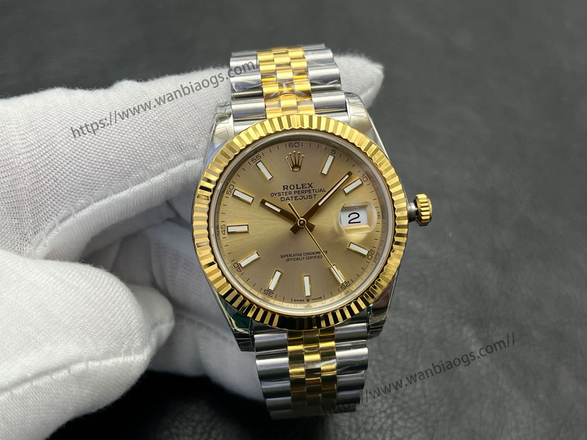 VS Factory 2025 usta işçiliğiyle: Rolex Datejust 41 MM serisi profesyonel seviye replika saat — 83. fotoğraf
