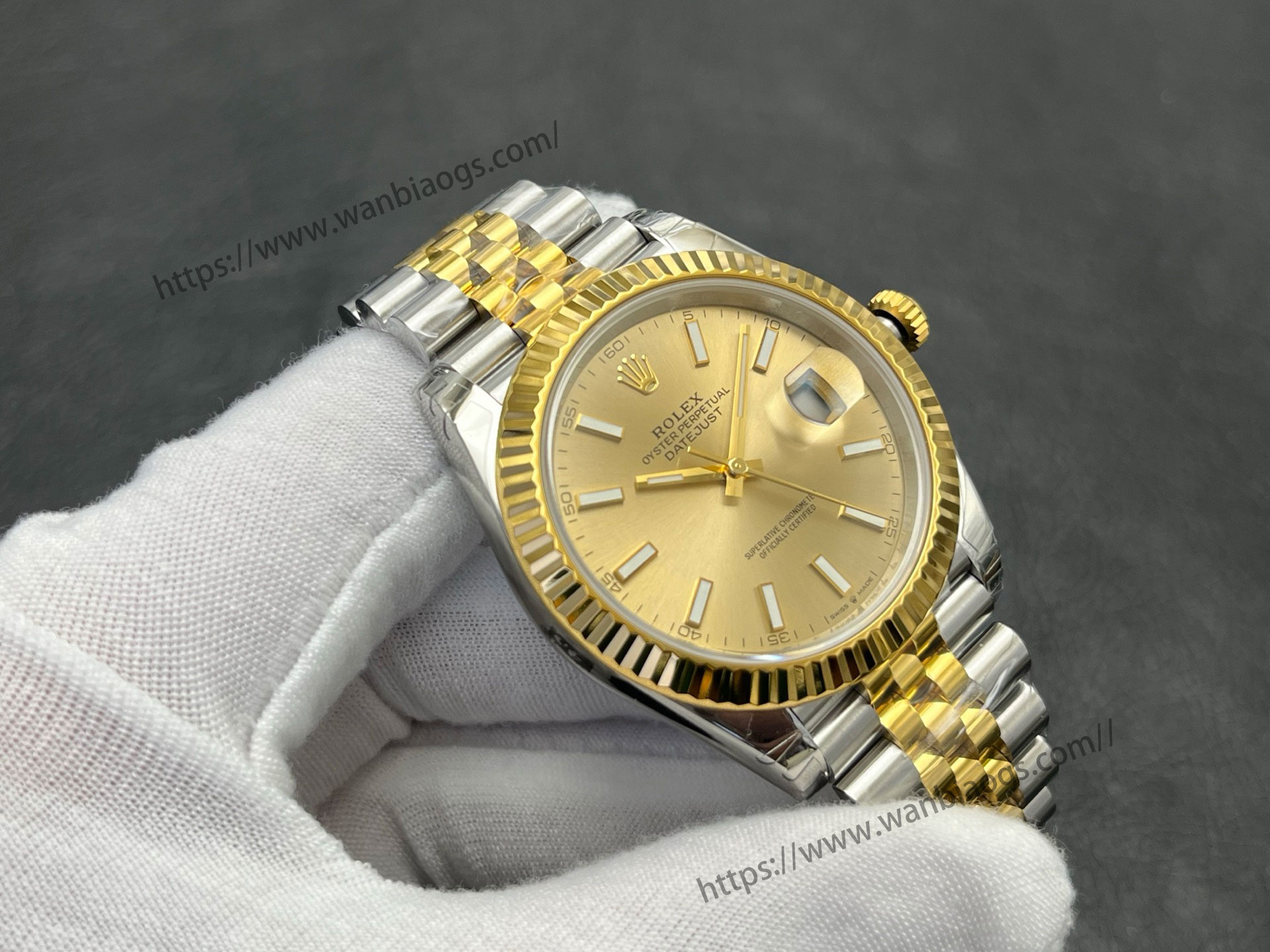 VS Factory 2025 usta işçiliğiyle: Rolex Datejust 41 MM serisi profesyonel seviye replika saat — 85. fotoğraf