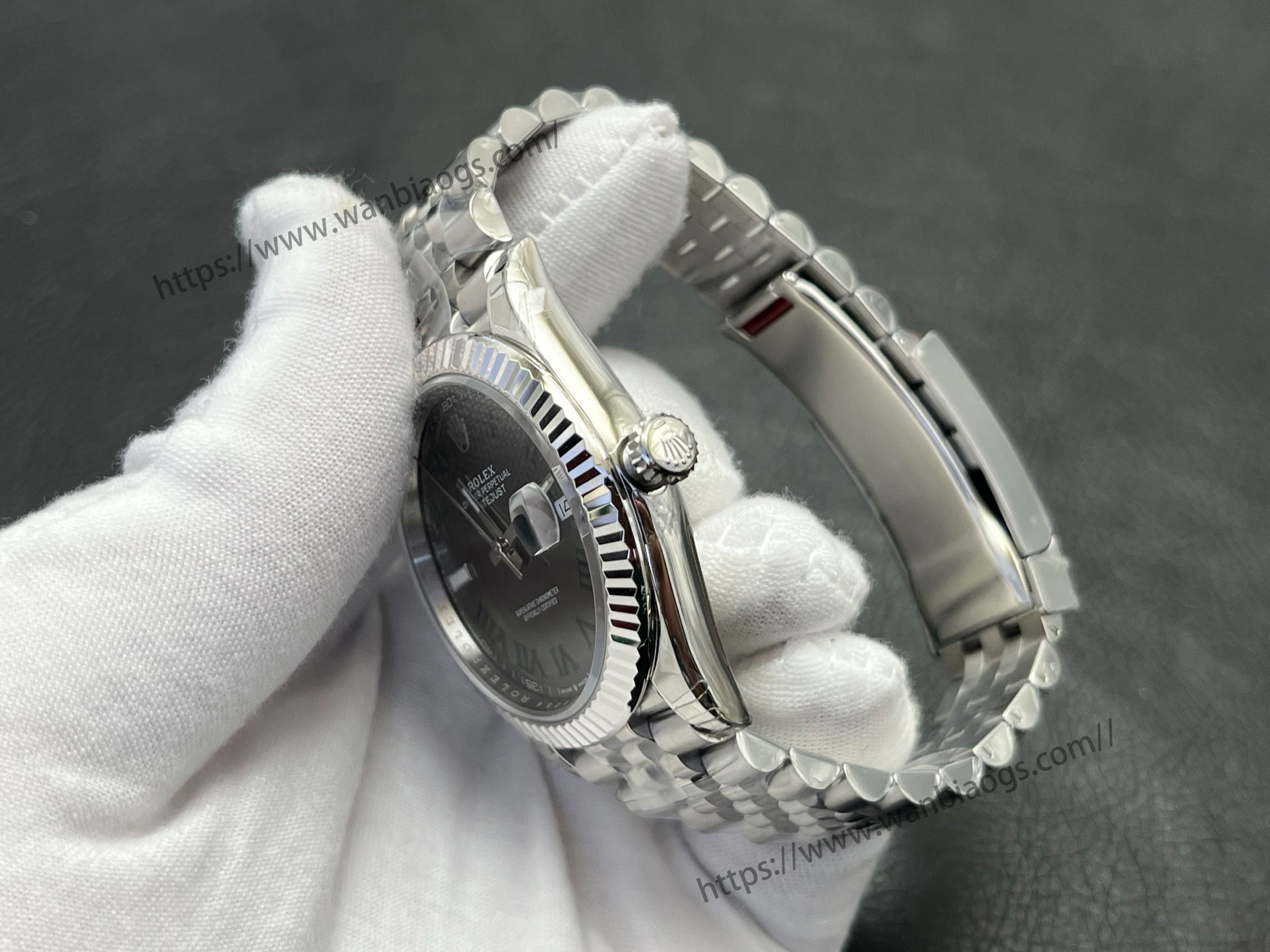 VS Factory 2025 usta işçiliğiyle: Rolex Datejust 41 MM serisi profesyonel seviye replika saat — 97. fotoğraf