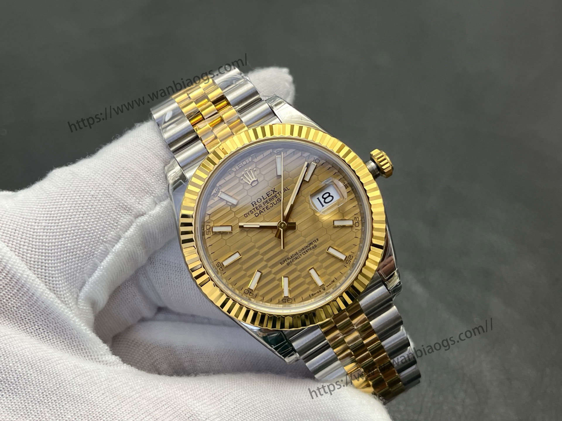VS Factory 2025 usta işçiliğiyle: Rolex Datejust 41 MM serisi profesyonel seviye replika saat — 99. fotoğraf