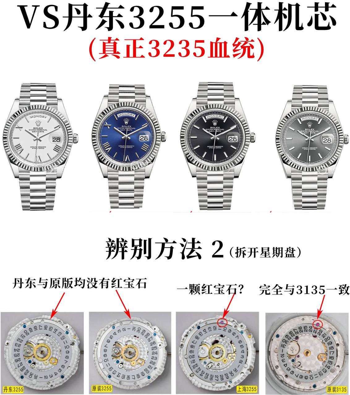VS Factory 2025'in zirve yapımı: Rolex'e özel Dandong 3255 gerçek entegre mekanizma, "montaj" dönemini bitiriyor! — 4. fotoğraf