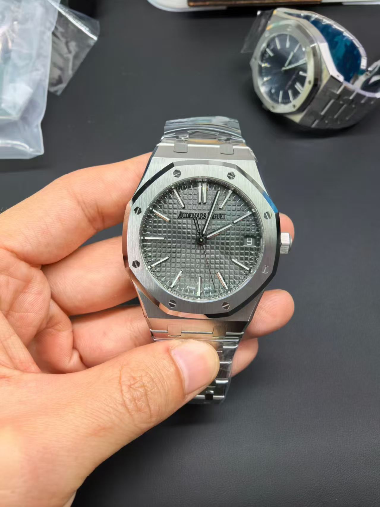 Audemars Piguet Royal Oak 15510 — VS Factory, yeşil kadran