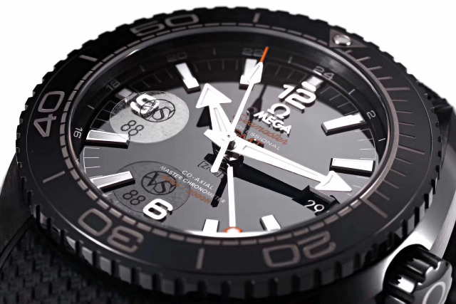 VS Replika Omega Planet Ocean Siyah Seramik Bezel