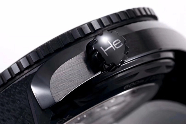 Replika Omega Deep Black Helyum Valfi