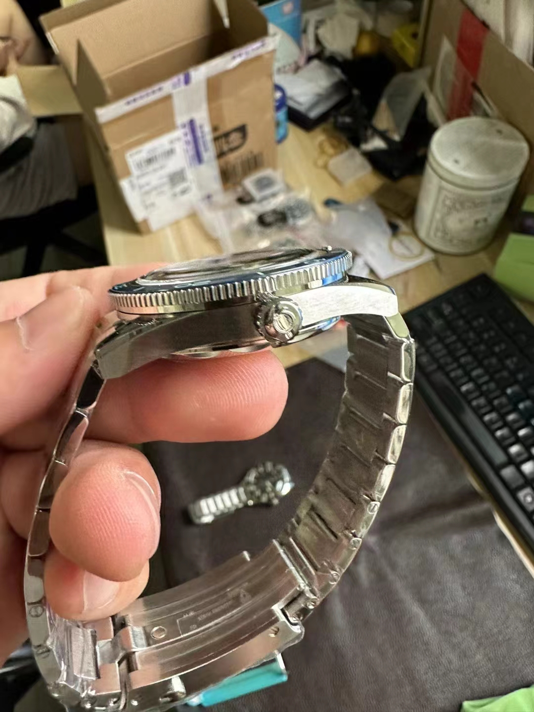 Omega Seamaster Summer Mavi Kurma Kolu