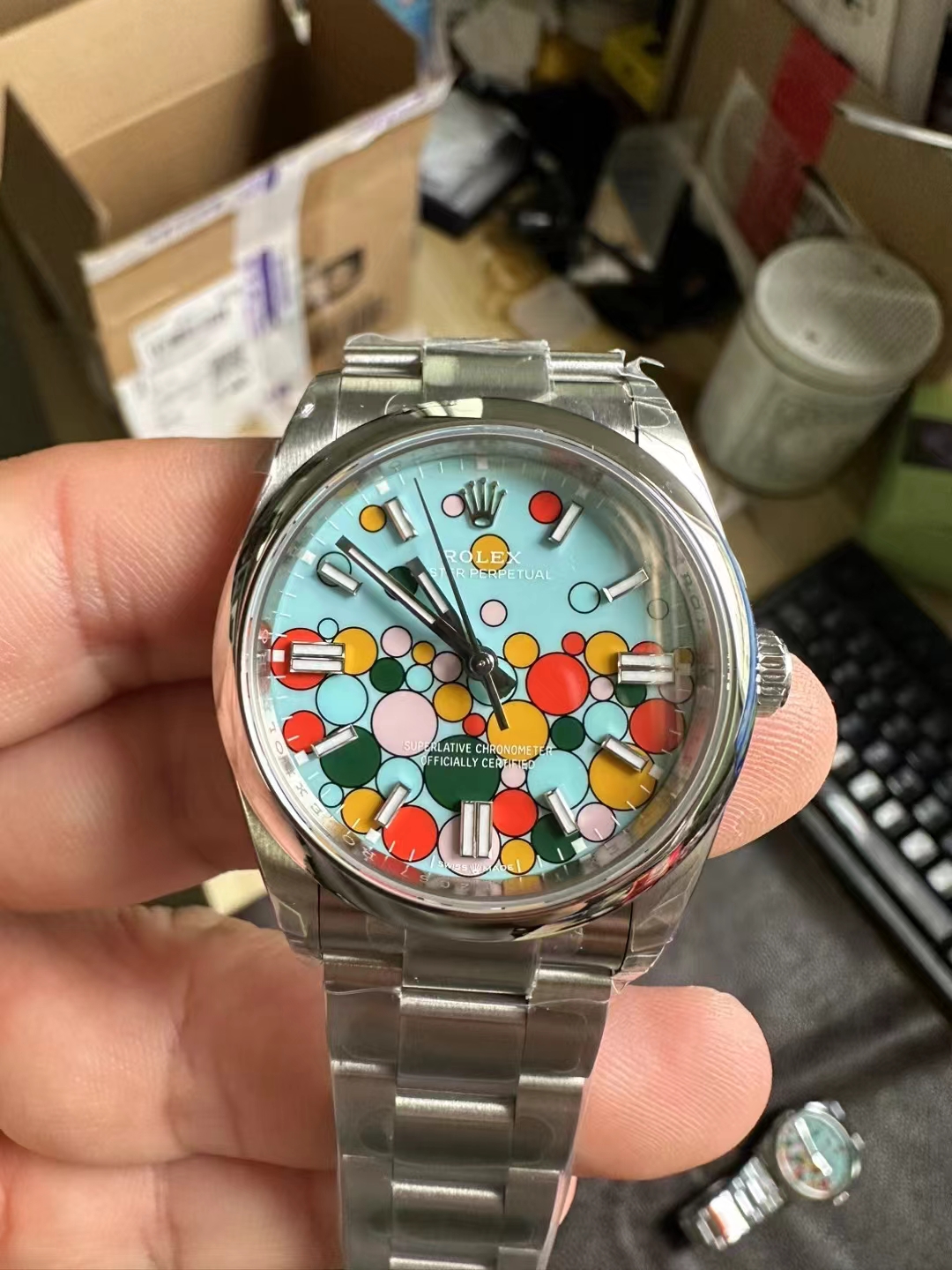 Replika Rolex Turkuaz 36mm