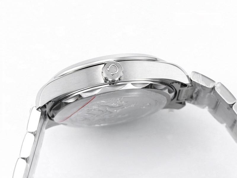 VS Factory Omega 150M Buz Mavisi Tik Ağacı Kadran Replika Saat - VS Saat — 5. fotoğraf