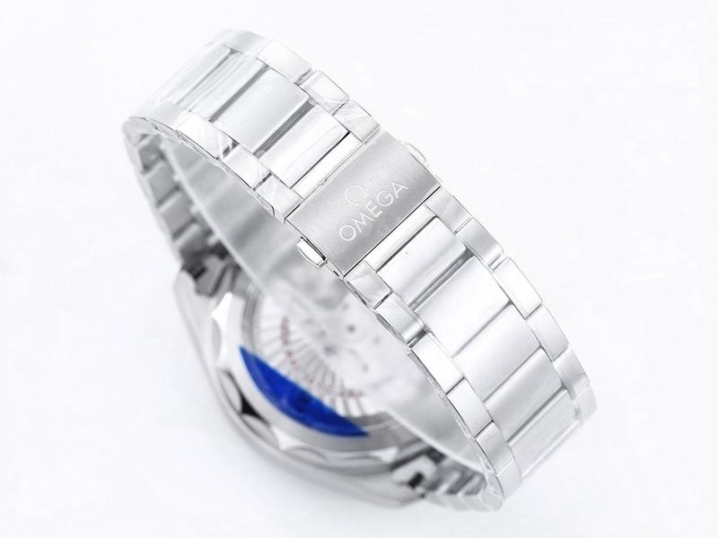 VS Factory Omega 150M World Time Koyu Mavi Replika Saat - VS Saat — 7. fotoğraf