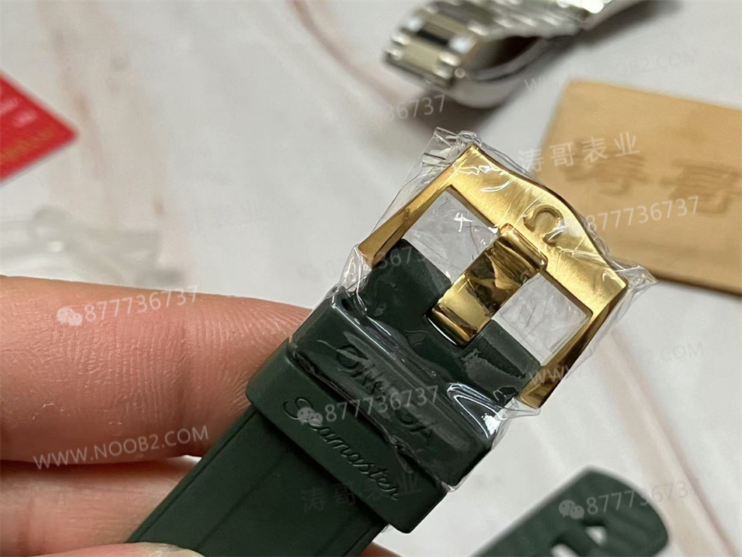 VS Factory Omega 2025 yeni Seamaster 300m altın yeşil kadran işçiliği nasıl? — 12. fotoğraf