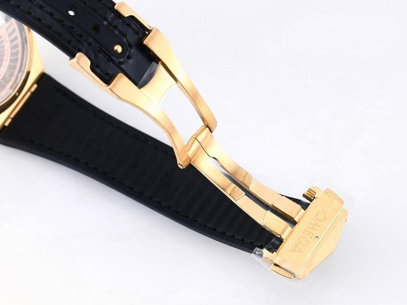 VS Factory Omega beşinci nesil Constellation altın model siyah bezel replika kol saati - VS Saat — 9. fotoğraf