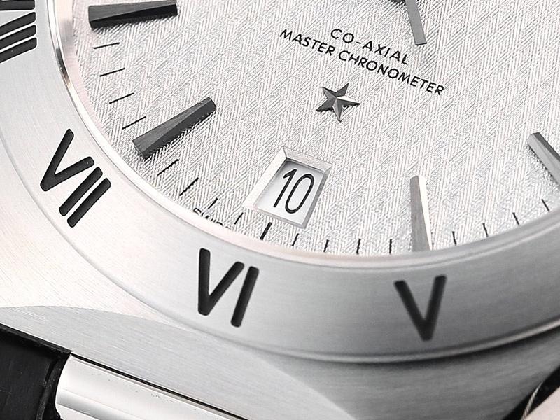 VS Factory Omega beşinci nesil Constellation serisi baklava desenli çelik bezelli replika kol saati - VS saat — 4. fotoğraf