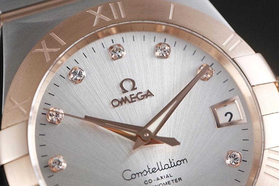 VS Factory Omega Constellation 123.20.38.21.08.001 replika saat - 38 mm — 3. fotoğraf