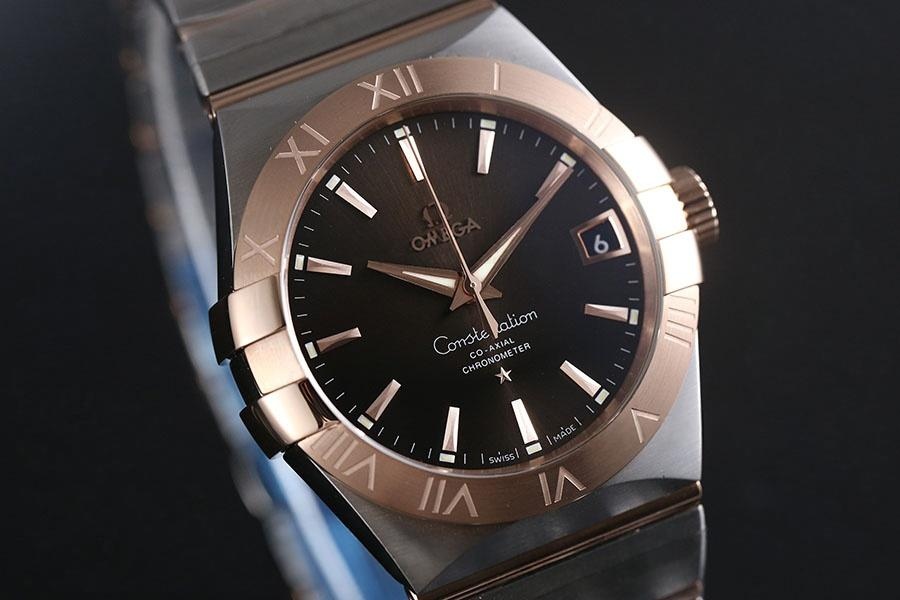 VS Factory Omega Constellation 123.20.38.21.08.001 replika saat - 38 mm — 2. fotoğraf