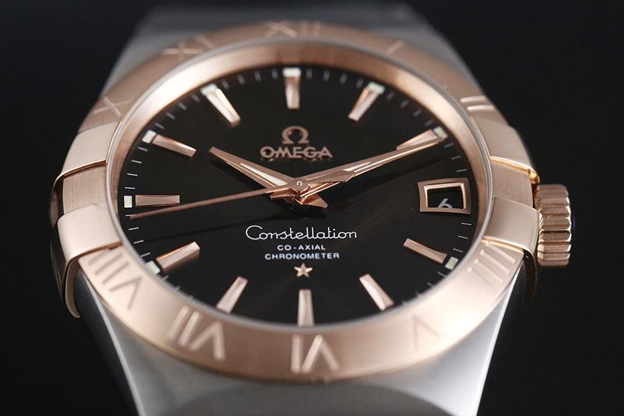 VS Factory Omega Constellation 123.20.38.21.08.001 replika saat - 38 mm — 5. fotoğraf