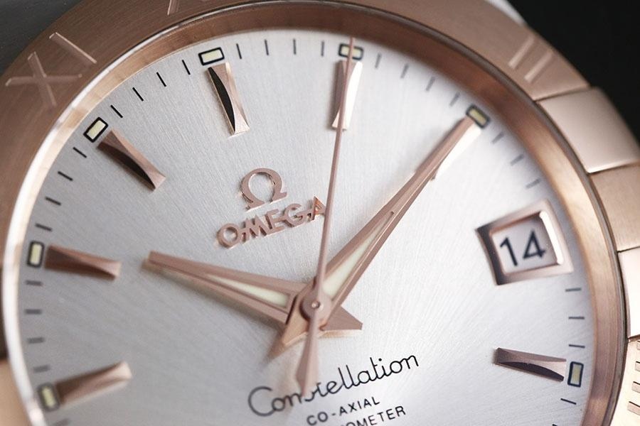 VS Factory Omega Constellation 123.20.38.21.08.001 replika saat - 38 mm model — 3. fotoğraf
