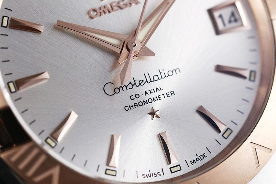 VS Factory Omega Constellation 123.20.38.21.08.001 replika saat - 38 mm model — 4. fotoğraf