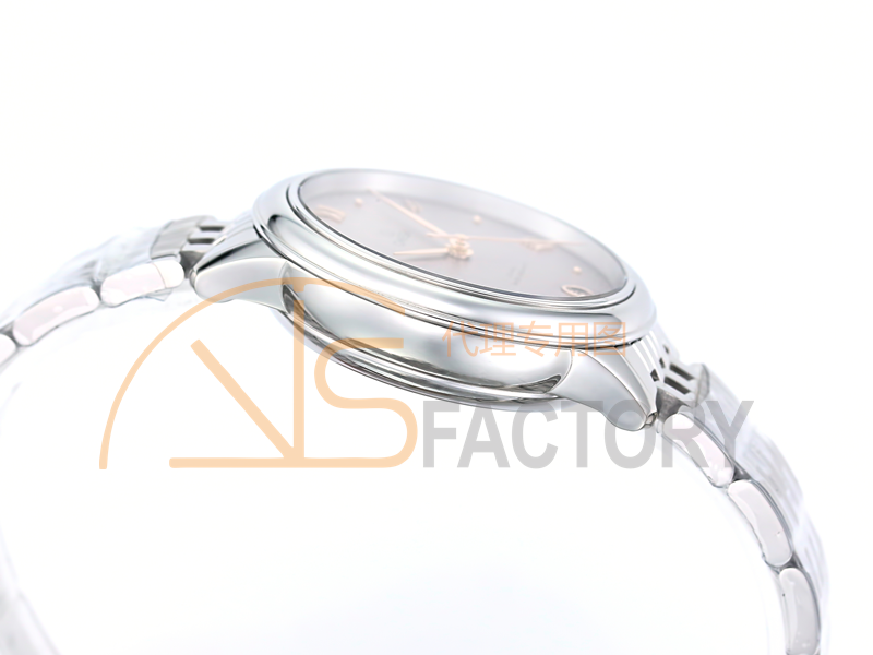 VS Factory Omega De Ville kadın pembe kadranlı replika kol saati - VS saat — 8. fotoğraf