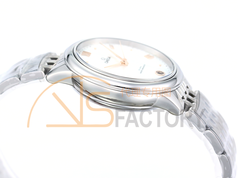 VS Factory Omega De Ville Kadın Sedef Kadranlı Roze Model Replika Kol Saati - VS Saat — 6. fotoğraf