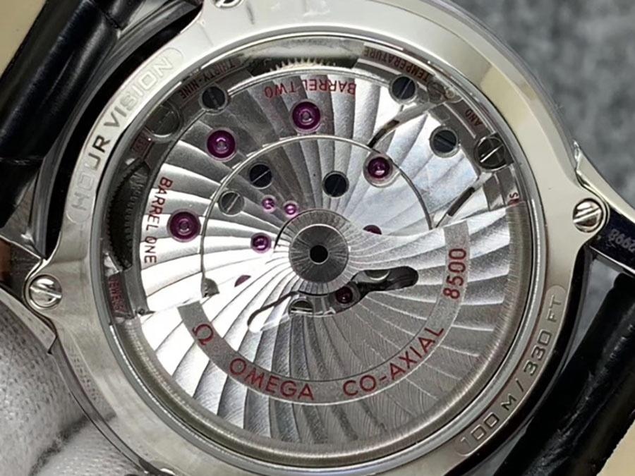 VS Factory Omega De Ville [Parlak Beyaz] 8500 model replika kol saati - VS Watch — 6. fotoğraf