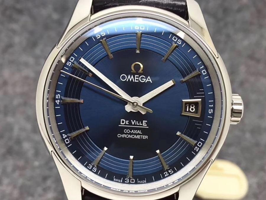 VS Factory Omega De Ville [Parlak Mavi] 8500 Replika Saat - VS Saat — 2. fotoğraf