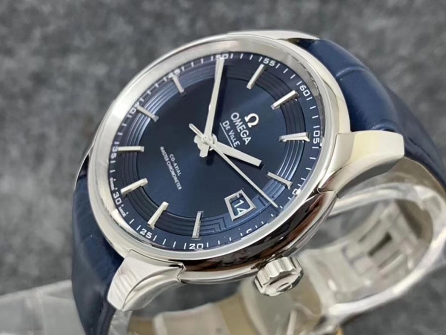 VS Factory Omega De Ville [Parlak Mavi] 8900 Replika Saat - VS Saat — 3. fotoğraf