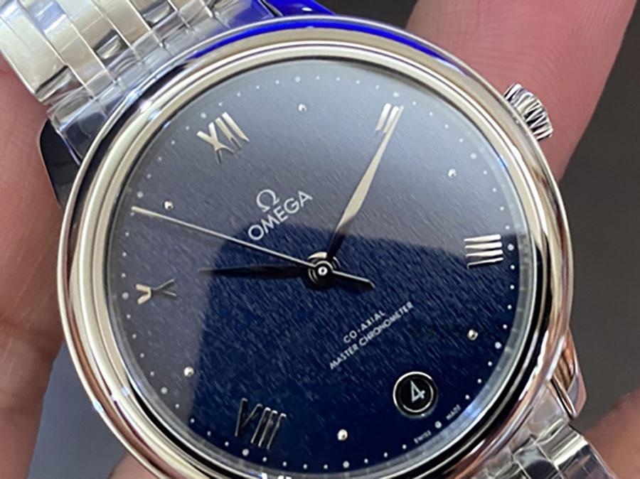 VS Factory Omega De Ville Serisi 34 mm Mavi Kadranlı Kadın Kol Saati - VS Saat — 1. fotoğraf