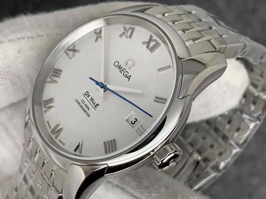 VS Factory Omega De Ville Serisi Beyaz Kadranlı Replika Kol Saati - VS Saat — 2. fotoğraf
