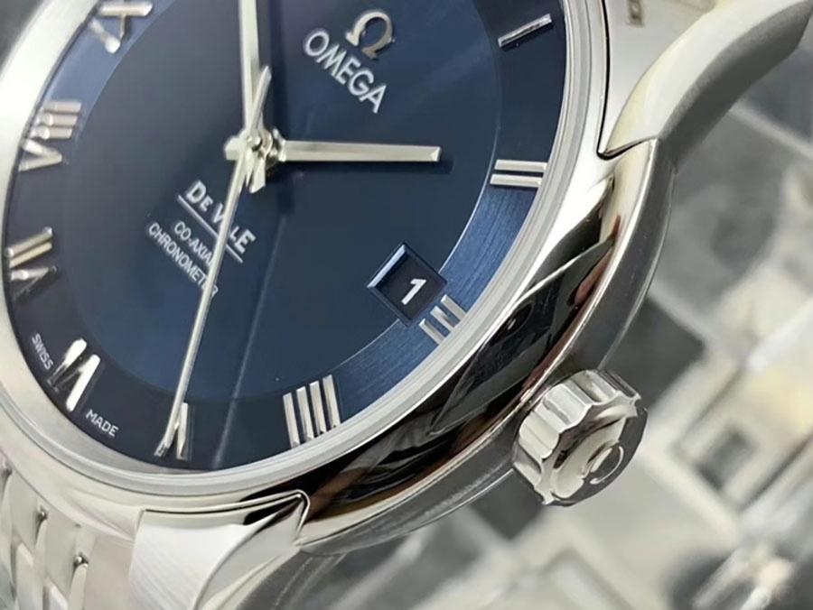 VS Factory Omega De Ville Serisi Mavi Kadranlı Replika Kol Saati - VS Saat — 2. fotoğraf