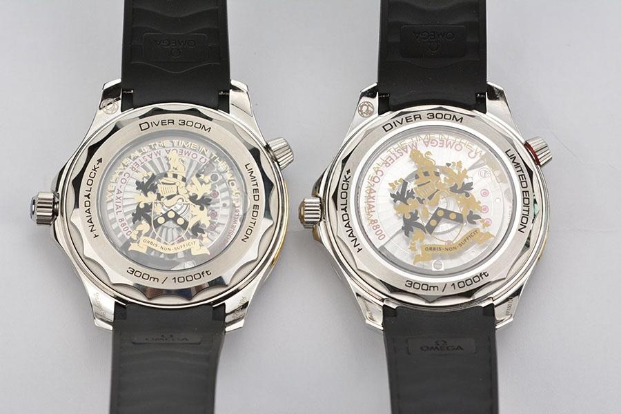 VS Factory Omega Replika Saat Piyasa Versiyonlarıyla Karşılaştırma - Seamaster 300 James Bond Limitli Sürüm — 2. fotoğraf