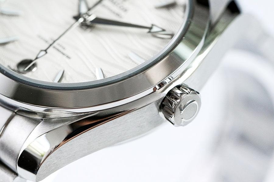 VS Factory Omega Seamaster 150 dalga beyazı replika kol saati - 34 mm modeli — 6. fotoğraf