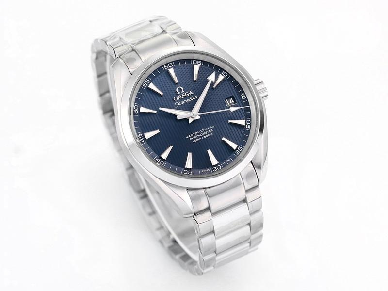 VS Factory Omega Seamaster 150 Dikey Teak Koyu Mavi Kadran Replika Saat - VS Saat — 3. fotoğraf