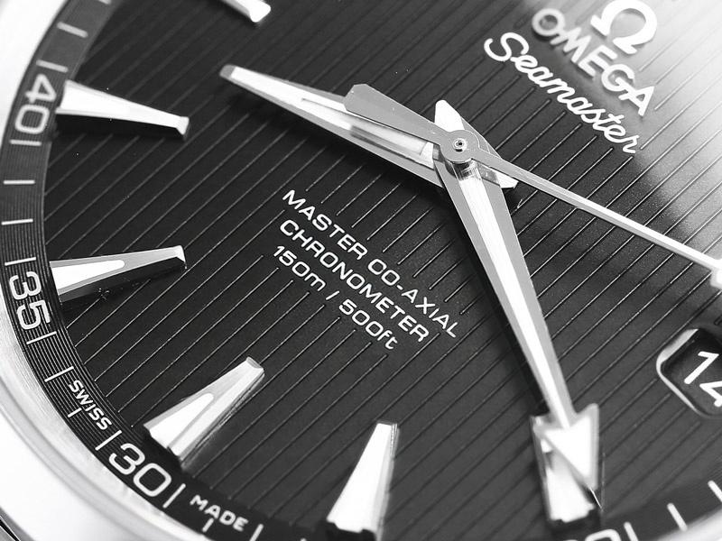 VS Factory Omega Seamaster 150 Dikey Tik Ağacı Siyah Kadran Replika Kol Saati - VS Saat — 4. fotoğraf
