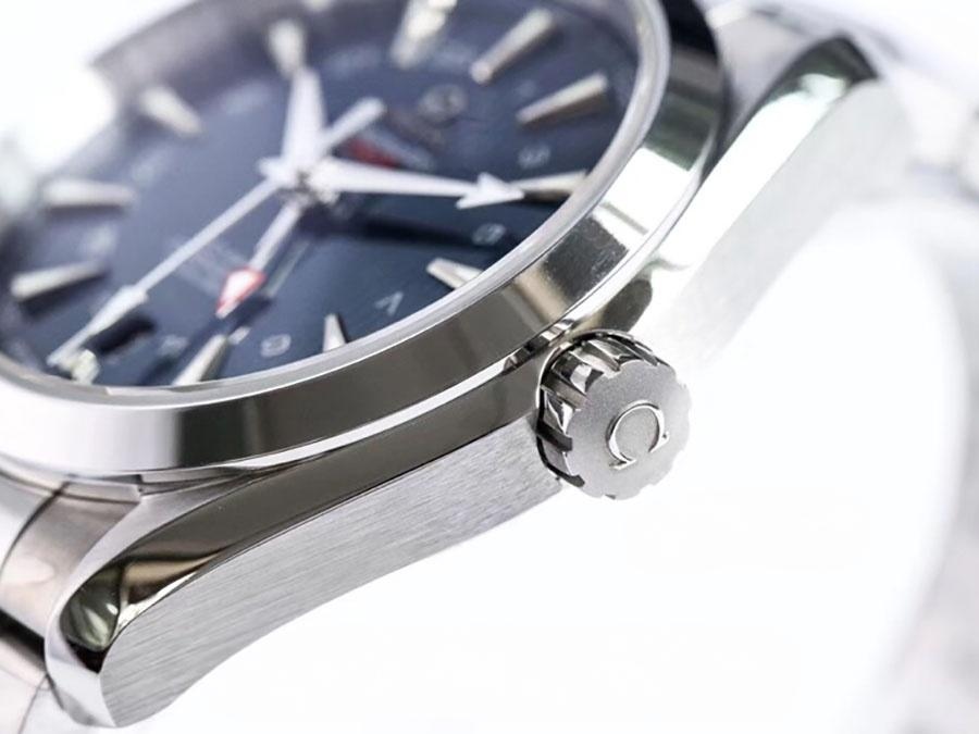 VS Factory Omega Seamaster 150M «GMT Mavi Kadran» replika kol saati - 231.10.43.22.03.001 — 6. fotoğraf