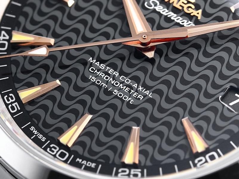 VS Factory Omega Seamaster 150M Rio siyah kadran replika saat - VS Saat — 4. fotoğraf