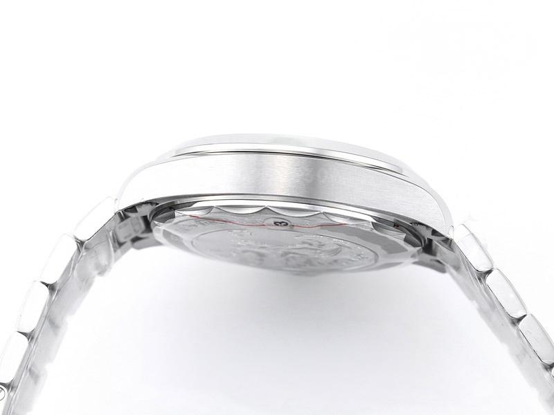 VS Factory Omega Seamaster 150M World Time buz mavisi replika saat - VS saat — 6. fotoğraf