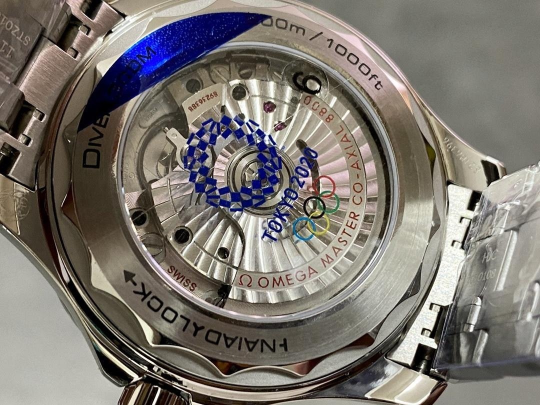 VS Factory Omega Seamaster 300 Olimpiyat Özel Sürümü ilk bakışta sahte anlaşılır mı? — 7. fotoğraf