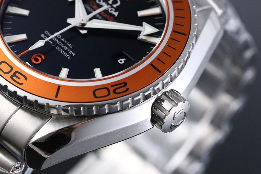 VS Factory Omega Seamaster 600 Metre «Turuncu Bezel» Replika Saat - 42 mm — 6. fotoğraf