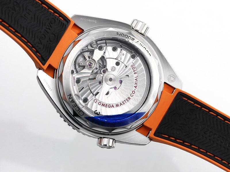 VS Factory Omega Seamaster 600M Çeyrek Turuncu Replika Saat - VS Saat — 7. fotoğraf