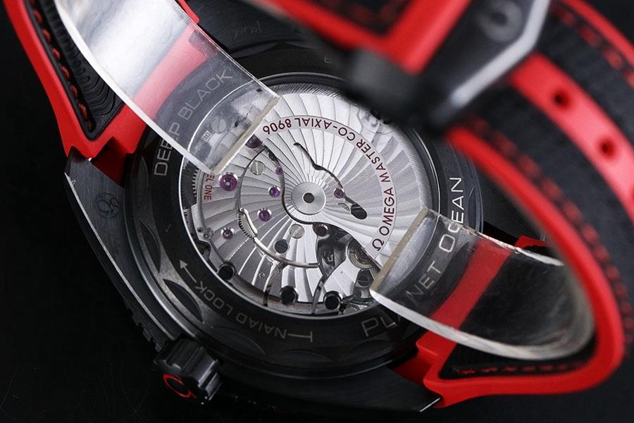 VS Factory Omega Seamaster 600m «Derin Deniz Kızılı» replika saat-215.92.46.22.01.003 — 7. fotoğraf