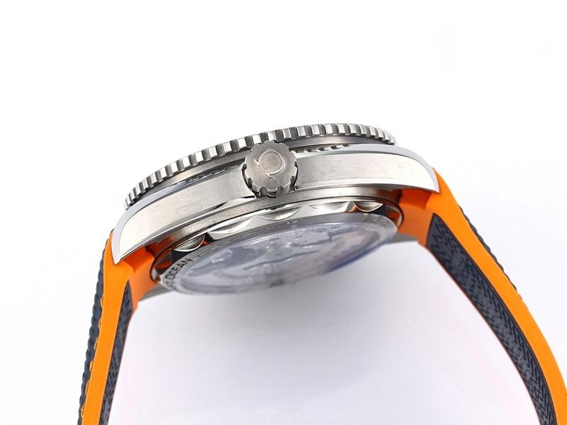 VS Factory Omega Seamaster 600M Titanyum Versiyon Çeyrek Turuncu Replika Kol Saati - VS Saat — 5. fotoğraf