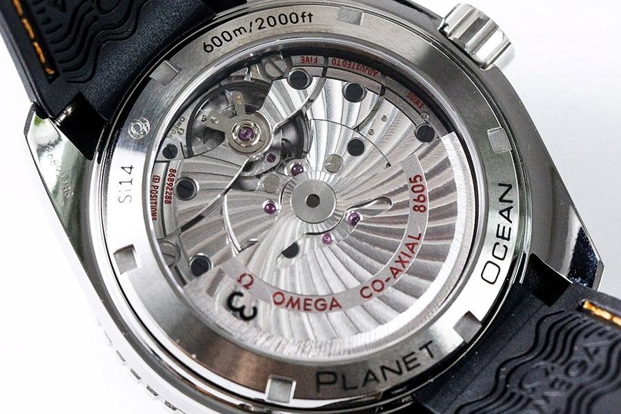 VS Factory Omega Seamaster 600m «Turuncu Yazılı GMT» Replika Kol Saati - 232.32.44.22.01.002 — 8. fotoğraf