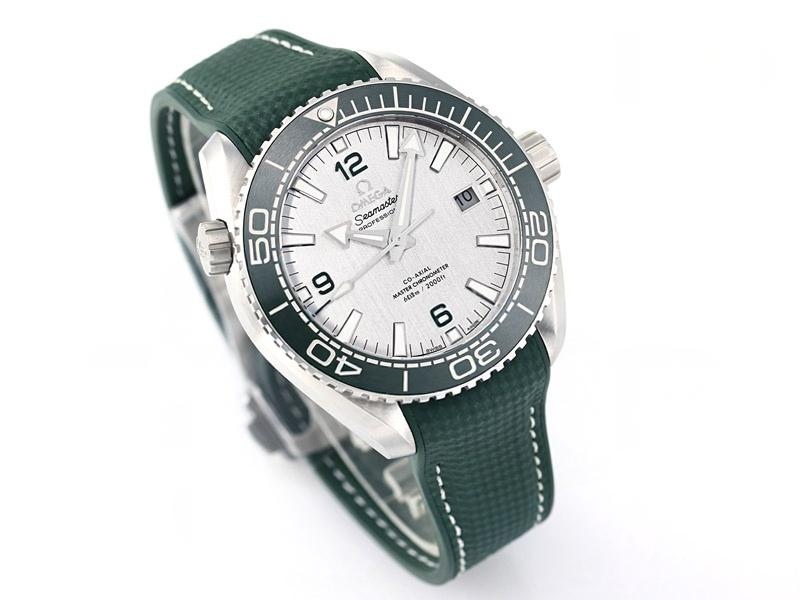 VS Factory Omega Seamaster 600M yeşil çelik replika kol saati - VS saat — 3. fotoğraf