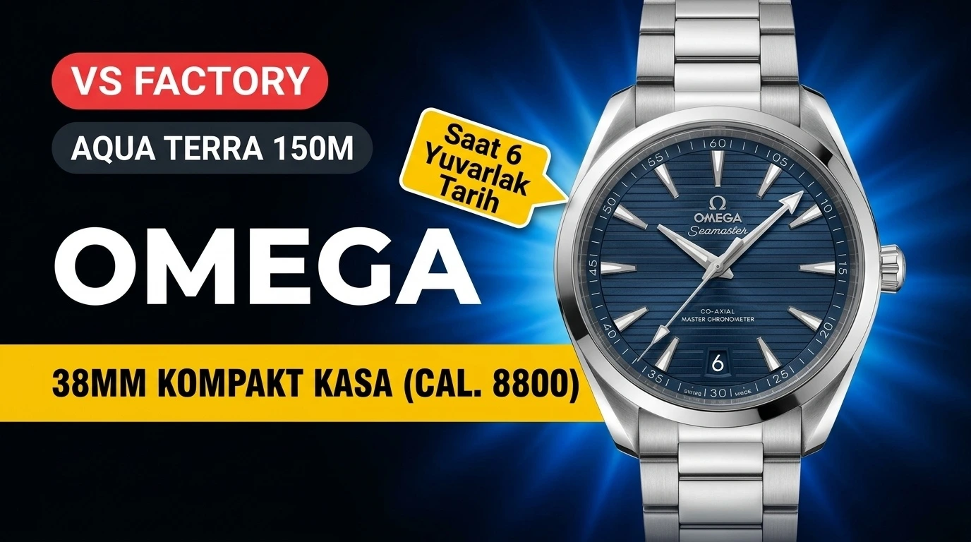 VS Factory Omega Seamaster Aqua Terra 150M 38mm Kompakt Kasa İncelemesi