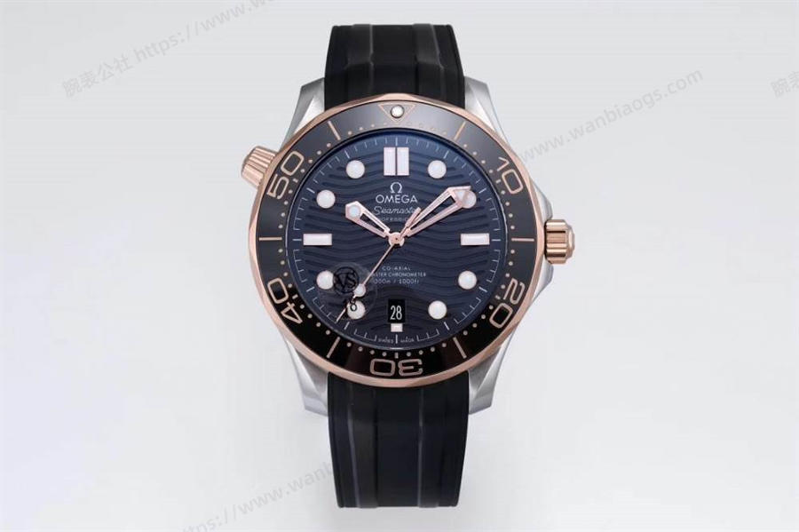 VS Factory Omega yeni Seamaster 300M (çift renk rose gold) saat incelemesi — 1. fotoğraf
