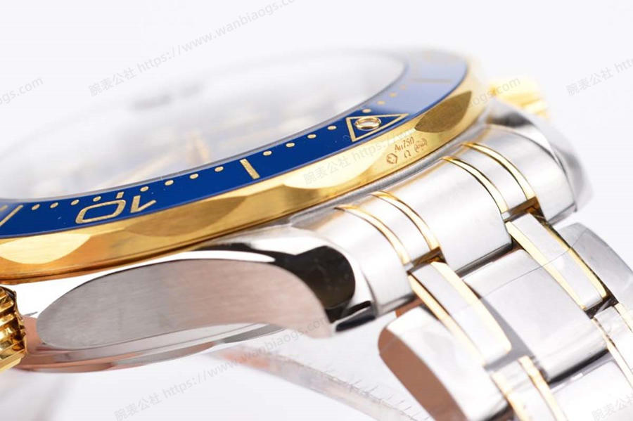 VS Factory Omega Yeni Seamaster 300m (İki Renkli Altın Mavi) İnceleme — 7. fotoğraf